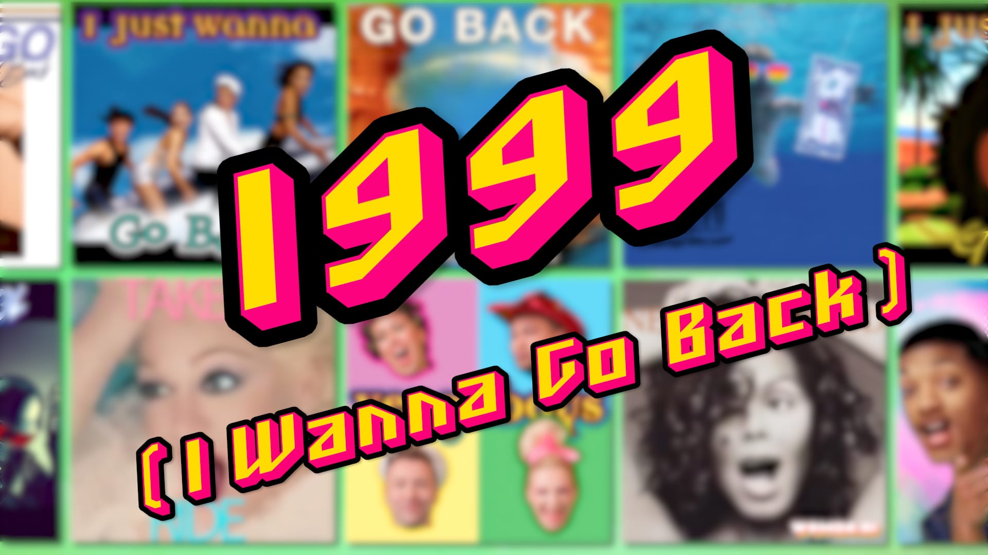the cover of the new Vengaboys single called 1999 (I Wanna go Back)